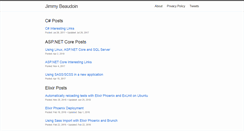 Desktop Screenshot of jimmy-beaudoin.com